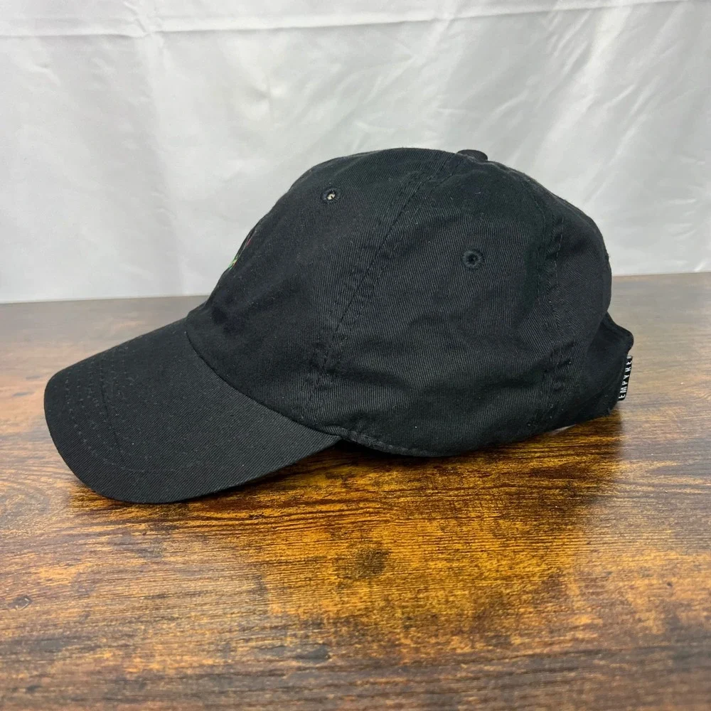 Empyre Rose Embroidered Black Dad Hat Adjustable Baseball Cap OSFM